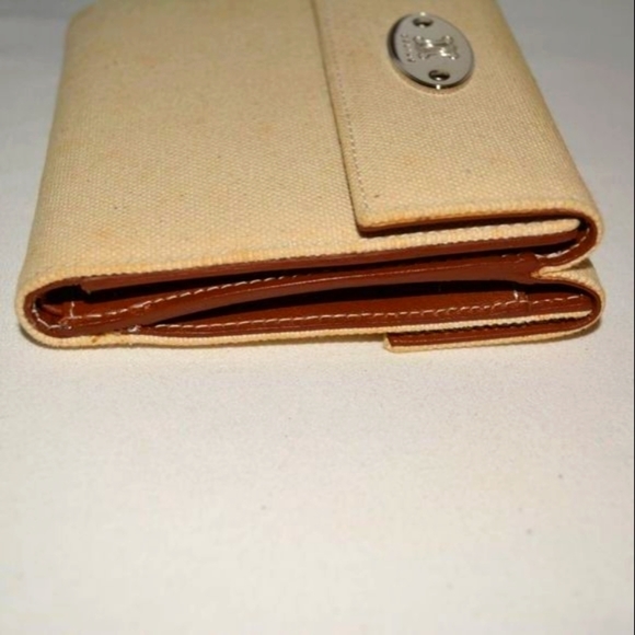 Céline Vintage Canvas & Leather Wallet with Box – Made in Italy - Picture 3 of 16